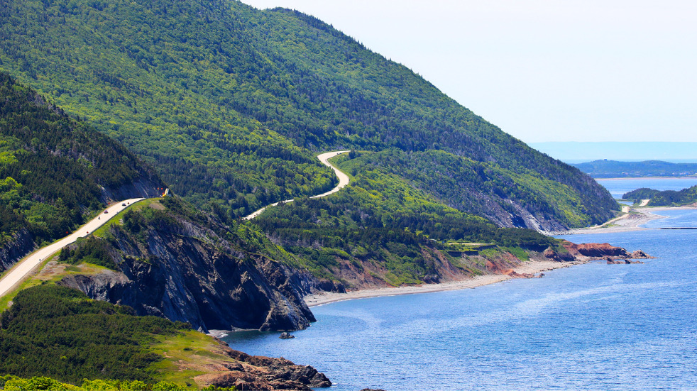 Road trip in canada on the cabot trail